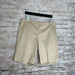 LILY PULITZER RESORT KHAKI SHORTS sz 8